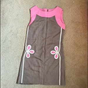 Vintage fun 1960s Betty Barday Shift dress.